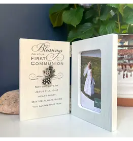 Abbey & CA Gift First Communion Frame - Blessings (for 4.5x2.5" Photo)