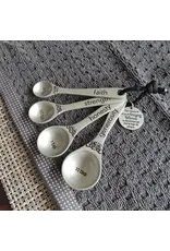 Abbey & CA Gift Measuring Spoons - Amazing Woman (Silver)
