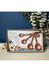Abbey & CA Gift Measuring Spoons - Together (Copper)