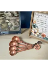 Abbey & CA Gift Measuring Spoons - Together (Copper)