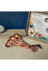 Abbey & CA Gift Measuring Spoons - Together (Copper)