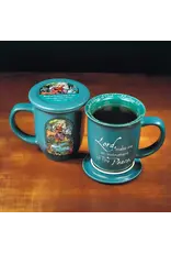 Abbey & CA Gift Mug with Coaster - St. Francis