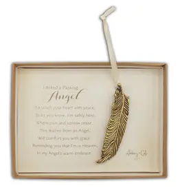 Abbey & CA Gift Ornament - Passing Angel Feather