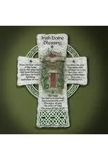 Abbey & CA Gift Cross - Irish Home Blessing (8")