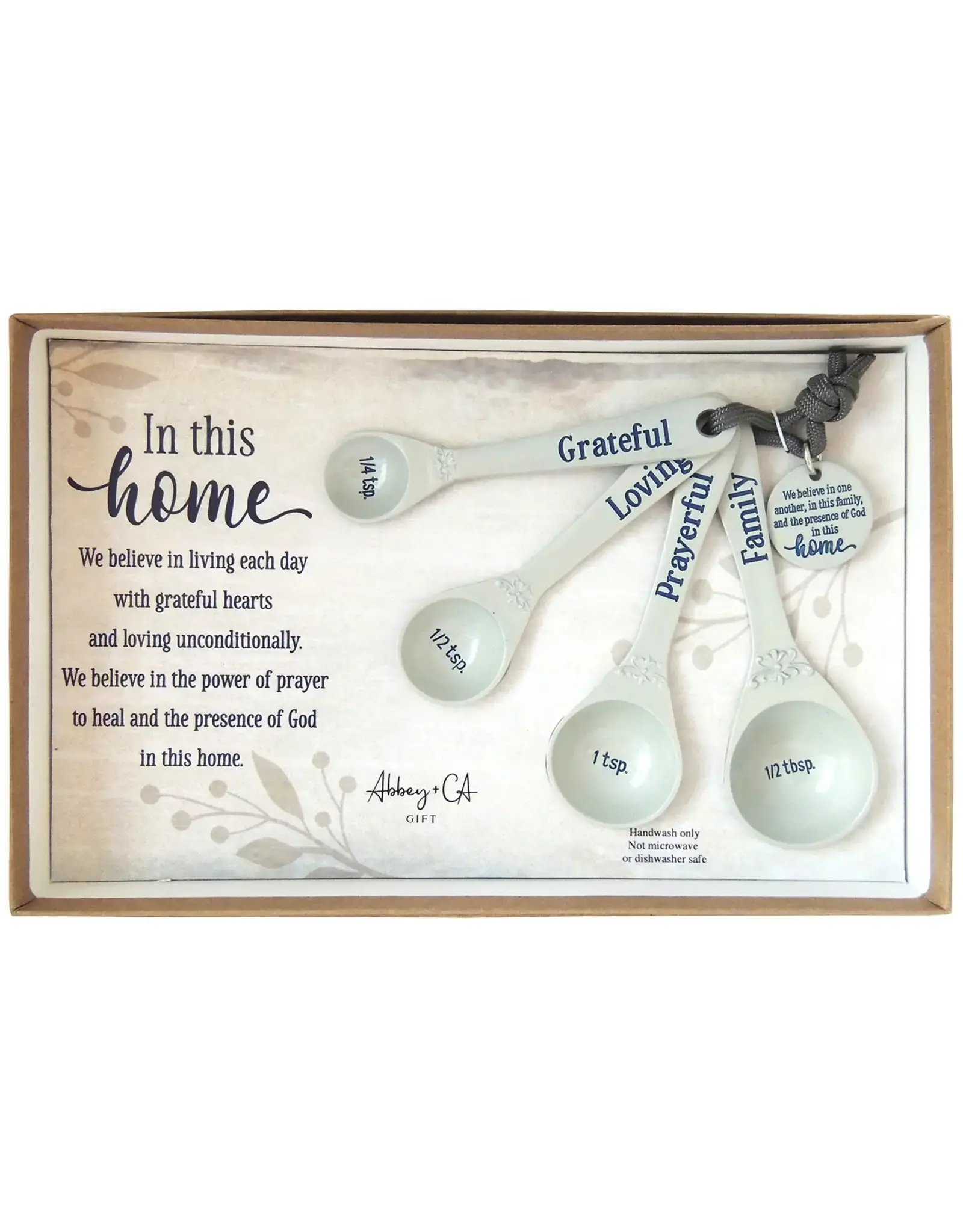 Abbey & CA Gift Measuring Spoons - In this Home