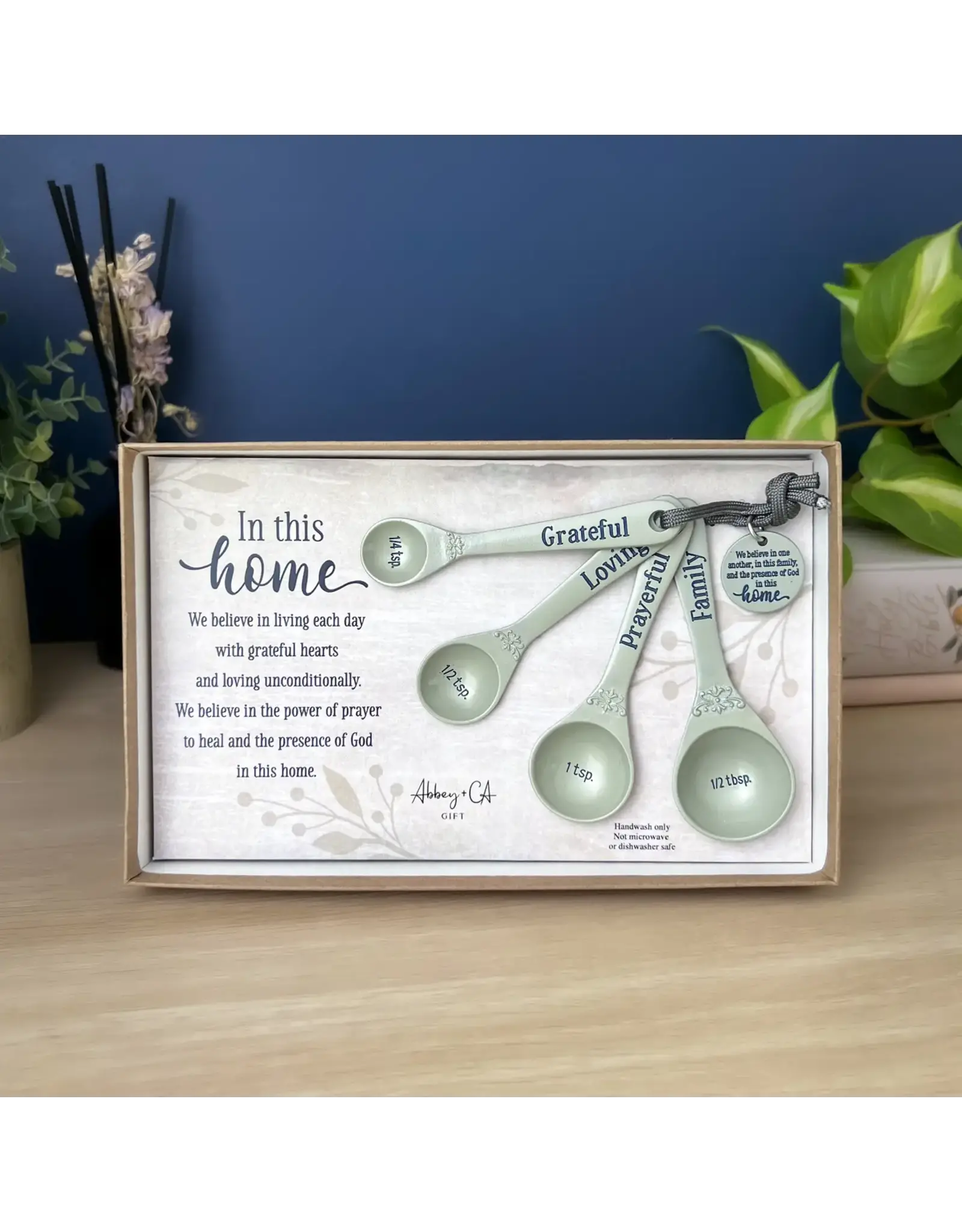Abbey & CA Gift Measuring Spoons - In this Home