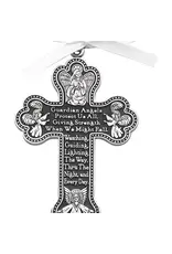 Abbey & CA Gift Crib / Car Seat Medal - Guardian Angel Cross
