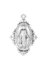HMH Miraculous Medal - Floret & Vine, 18" Chain