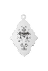 HMH Miraculous Medal - Floret & Vine, 18" Chain