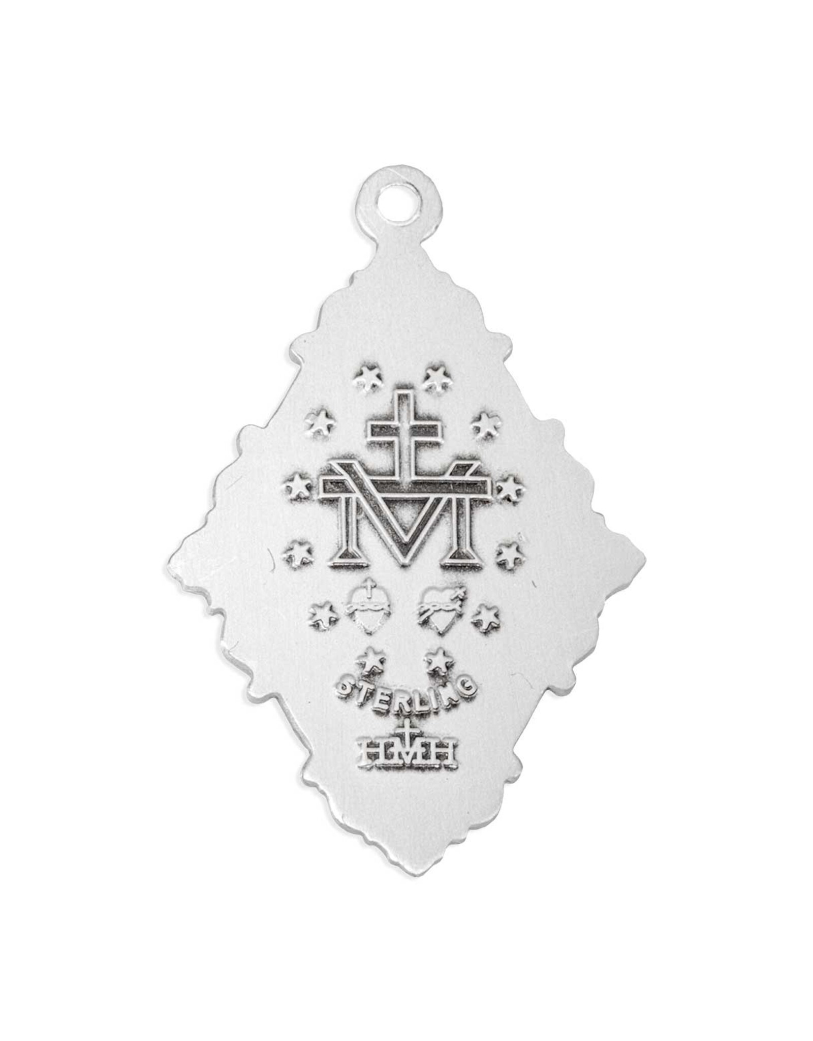 HMH Miraculous Medal - Floret & Vine, 18" Chain