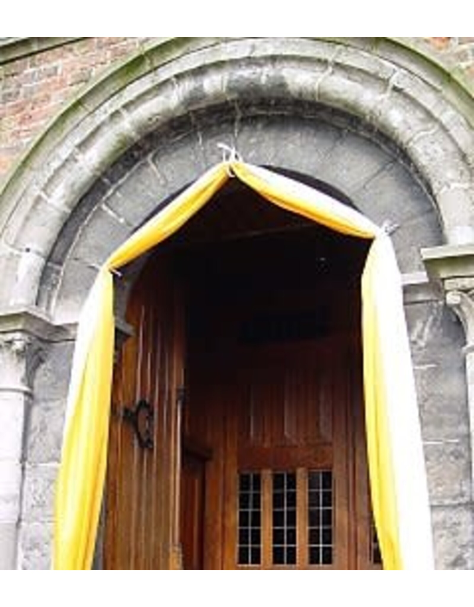 Slabbinck White & Yellow Bunting 60" x 8 yds