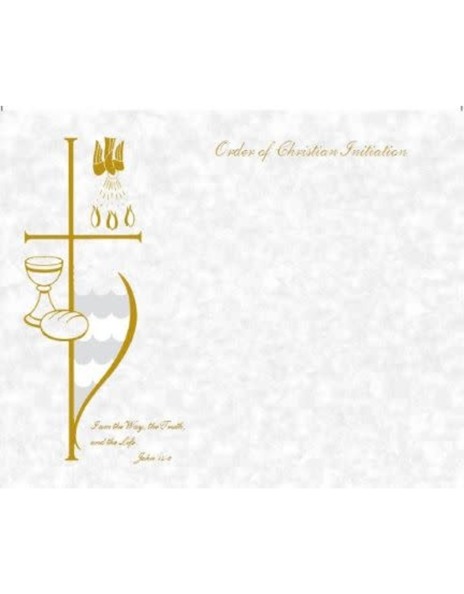 Barton Cotton Certificates - OCIA, Create Your Own (50)