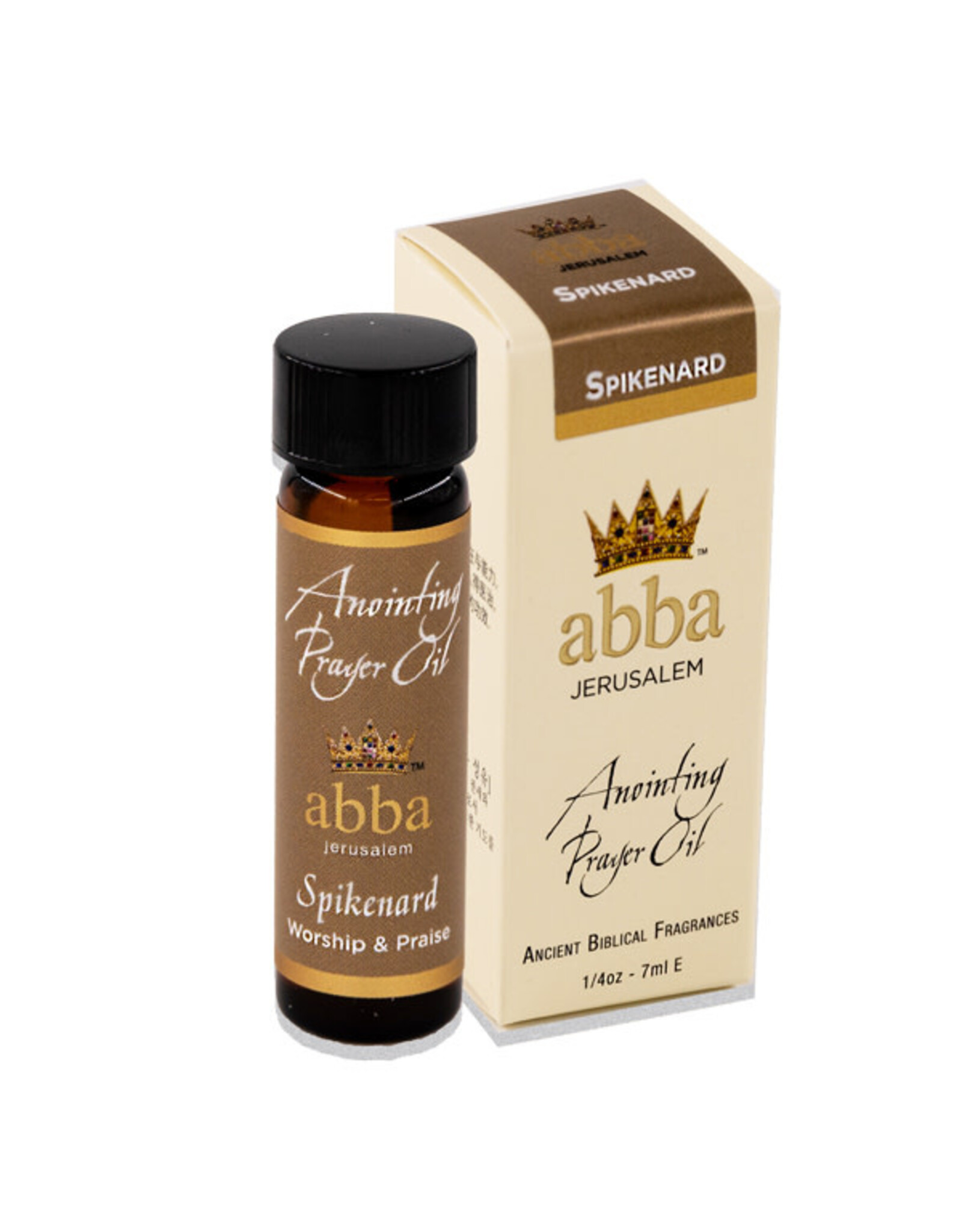 Abba Oil Anointing Oil - Spikenard 1/4 oz