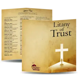 Road to Purity Litany of Trust Prayer Card
