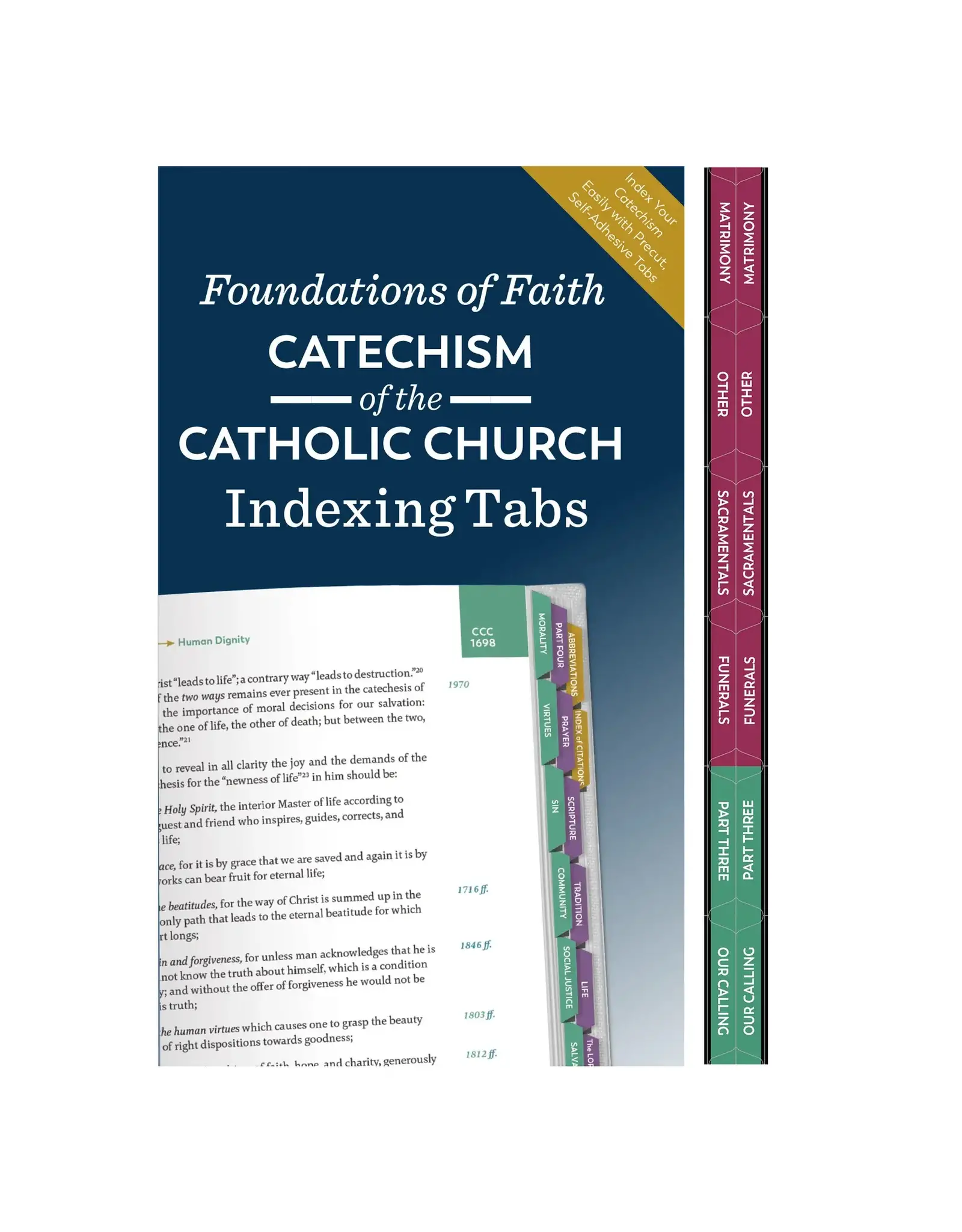 Ascension Press Tabs for the Catechism of the Catholic Church (Ascension)