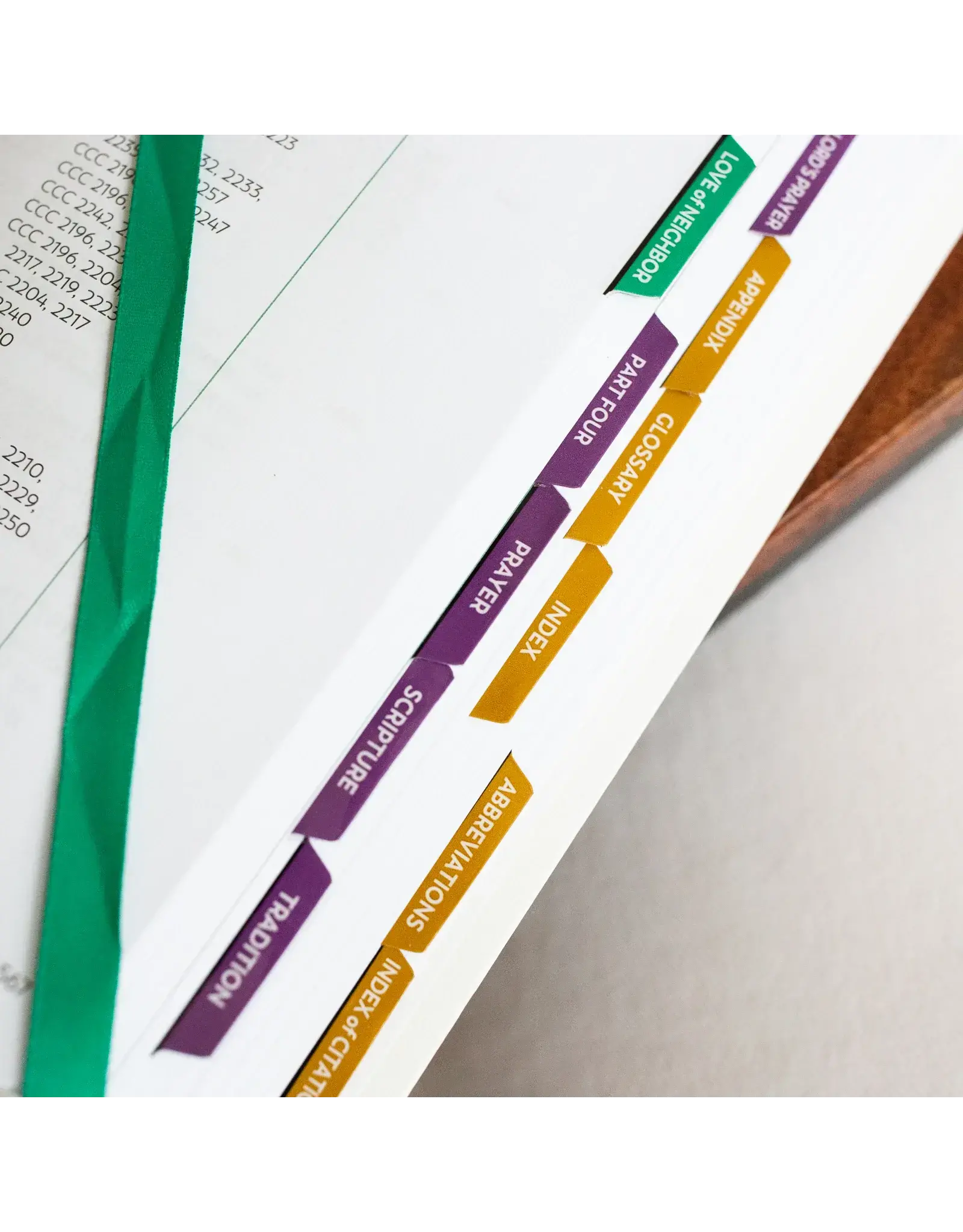 Ascension Press Tabs for the Catechism of the Catholic Church (Ascension)