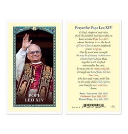 Hirten Holy Card, Laminated - Pope Leo XIV