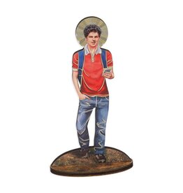 Hirten Carlo Acutis Laser Cut Wooden Statue (6")