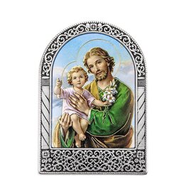 Hirten Plaque - St. Joseph (2-3/4 x 2")