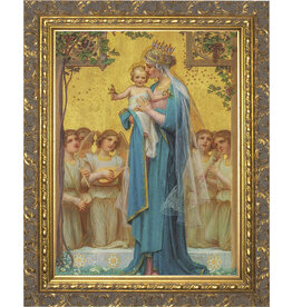 Nelson Art Madonna and Child by Enric M. Vidal Ornate Gold Framed Art Picture 8x10
