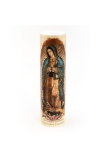 Saints Gift Collection LED Candle with Prayer- Our Lady of Guadalupe