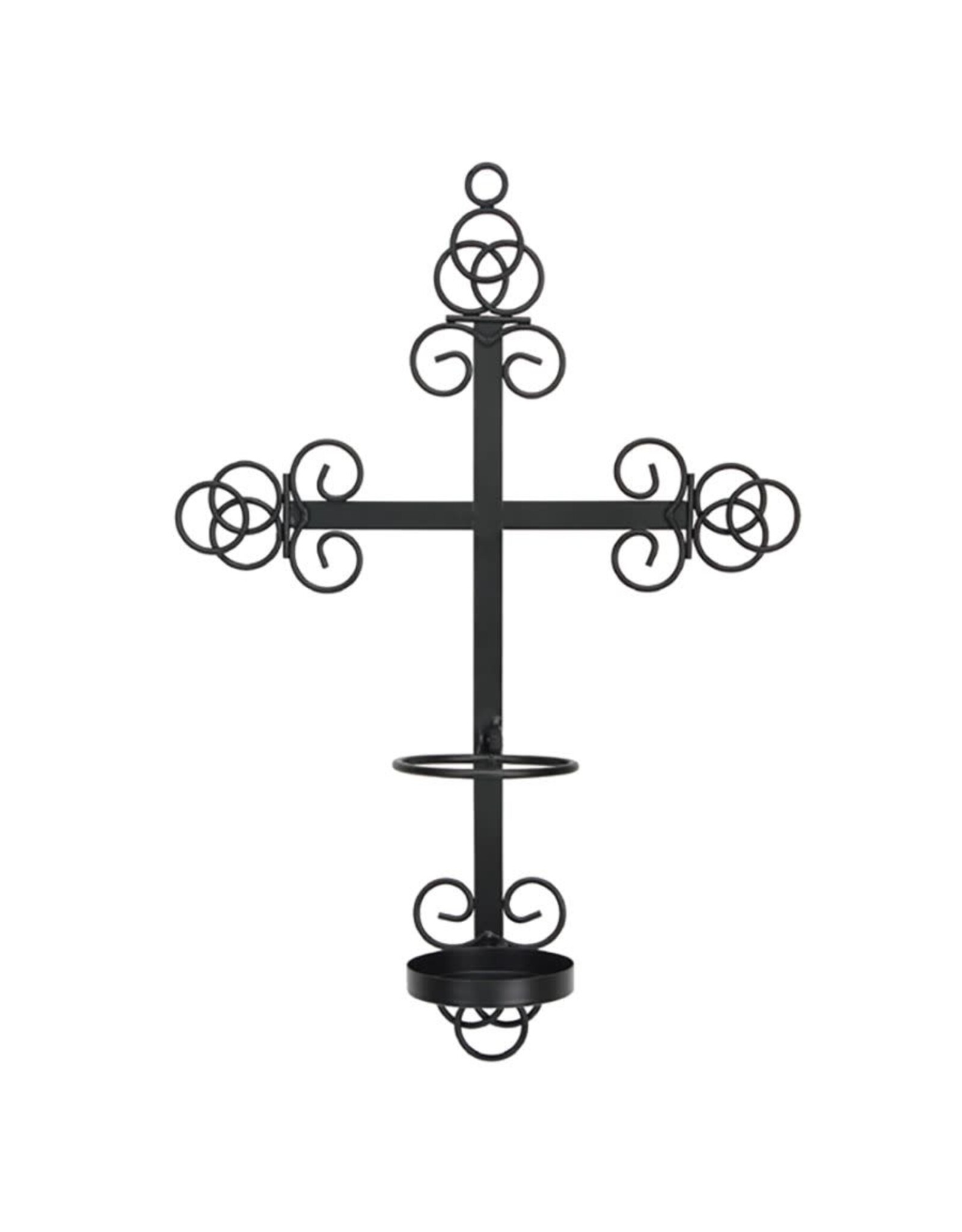 Saints Gift Collection Trinity Wall Sconce (For LED Prayer Candle)
