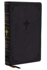 Catholic Bible Press NABRE Large-Print Catholic Bible, Leather-Look Black, Thumb Indexed