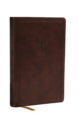 Catholic Bible Press NRSV Catholic Bible, Leathersoft Brown