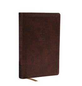 Catholic Bible Press NRSV Catholic Bible, Leathersoft Brown