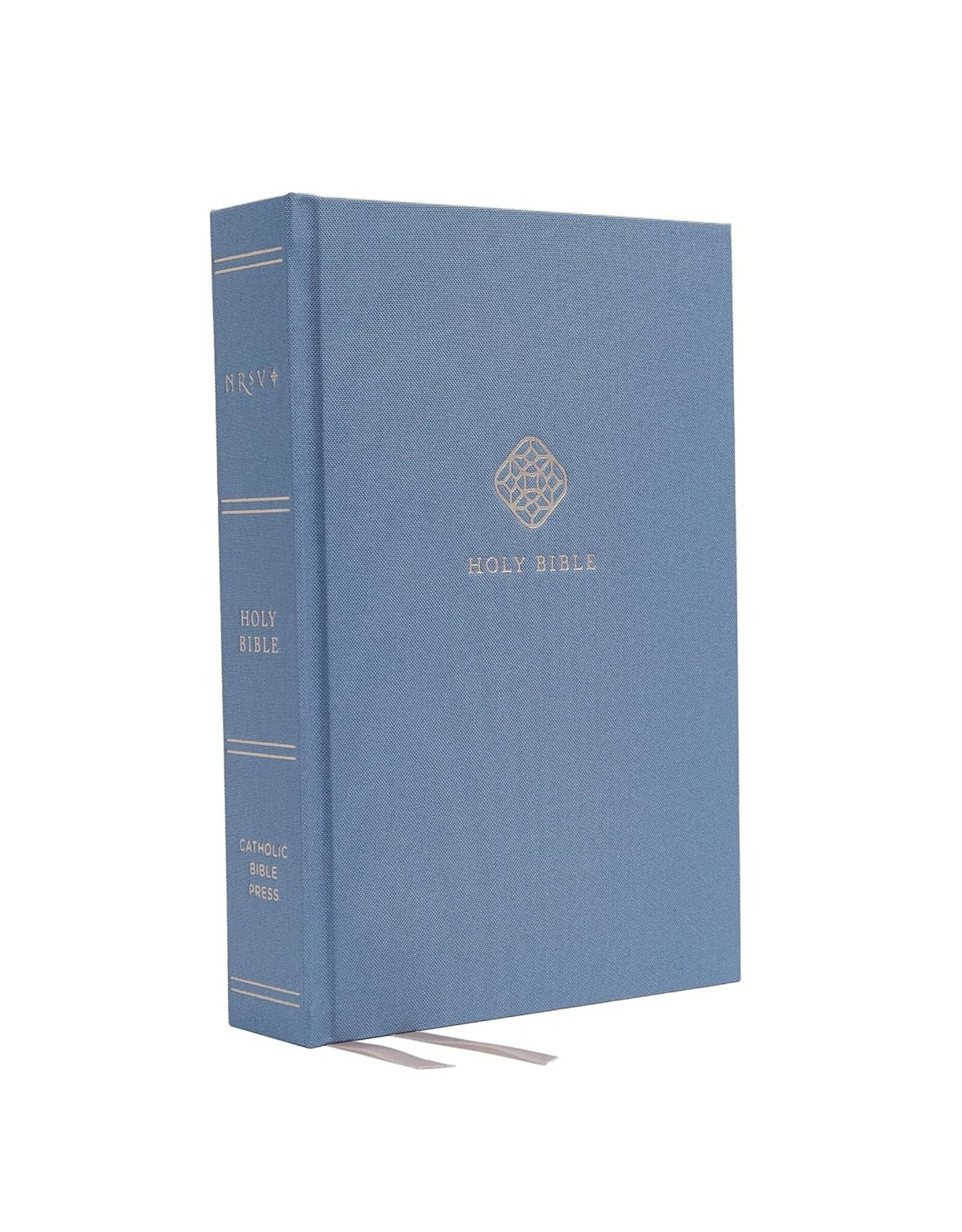 Catholic Bible Press NRSV Catholic Bible, Journal Edition, Hardcover Blue