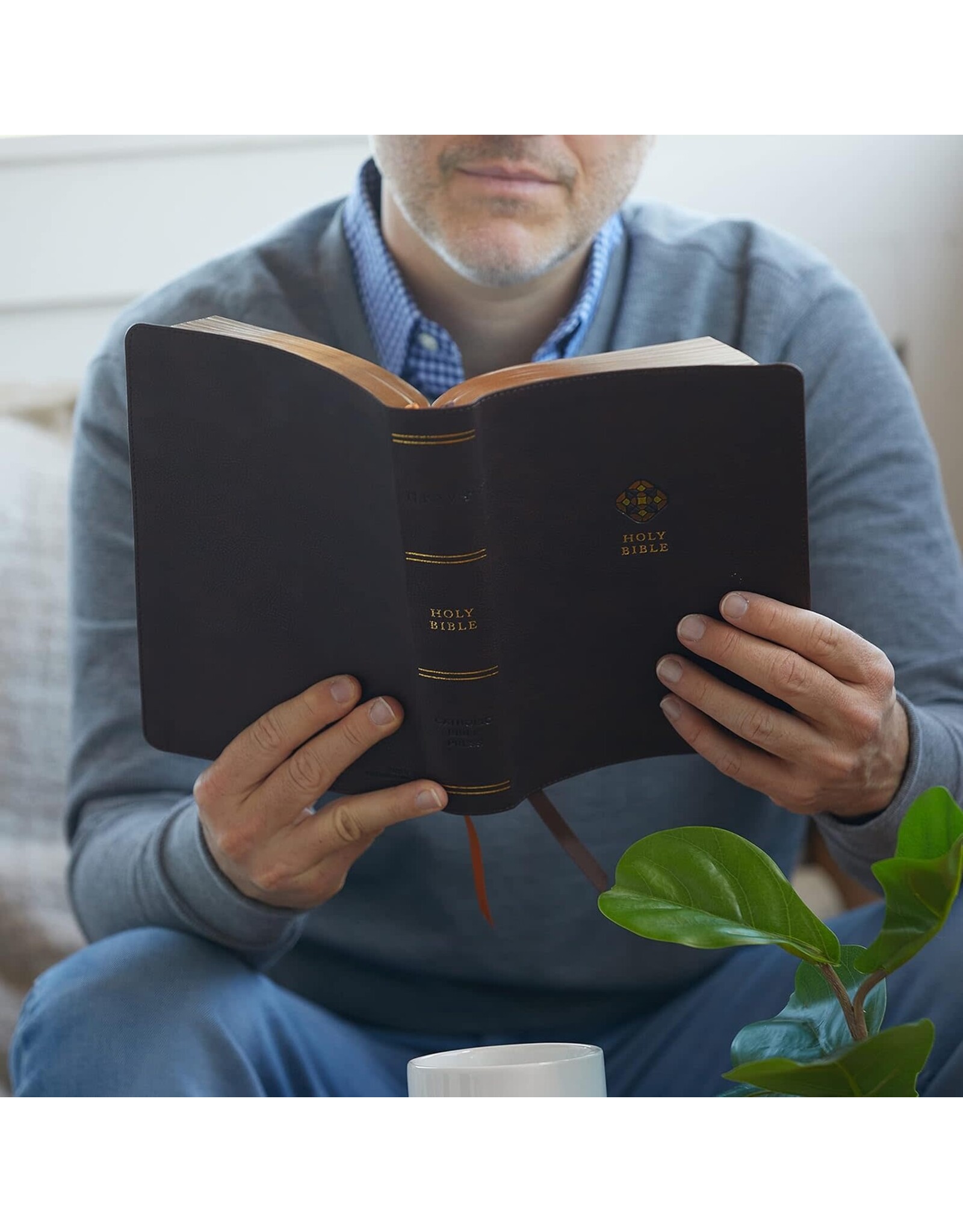 Catholic Bible Press NRSV Catholic Bible, Journal Edition, Leathersoft Brown