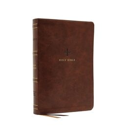 Catholic Bible Press NRSV Large-Print Catholic Bible, Leathersoft Brown