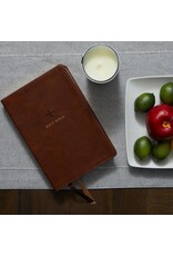 Catholic Bible Press NRSV Large-Print Catholic Bible, Leathersoft Brown