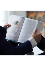 Catholic Bible Press NRSV Catholic Bible, Precious Moments, White Leathersoft