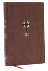 Catholic Bible Press NRSV Catholic Bible, Sacraments of Initiation, Brown Leathersoft