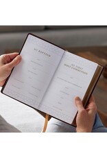 Catholic Bible Press NRSV Catholic Bible, Sacraments of Initiation, Brown Leathersoft