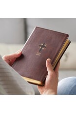 Catholic Bible Press NRSV Catholic Bible, Sacraments of Initiation, Brown Leathersoft