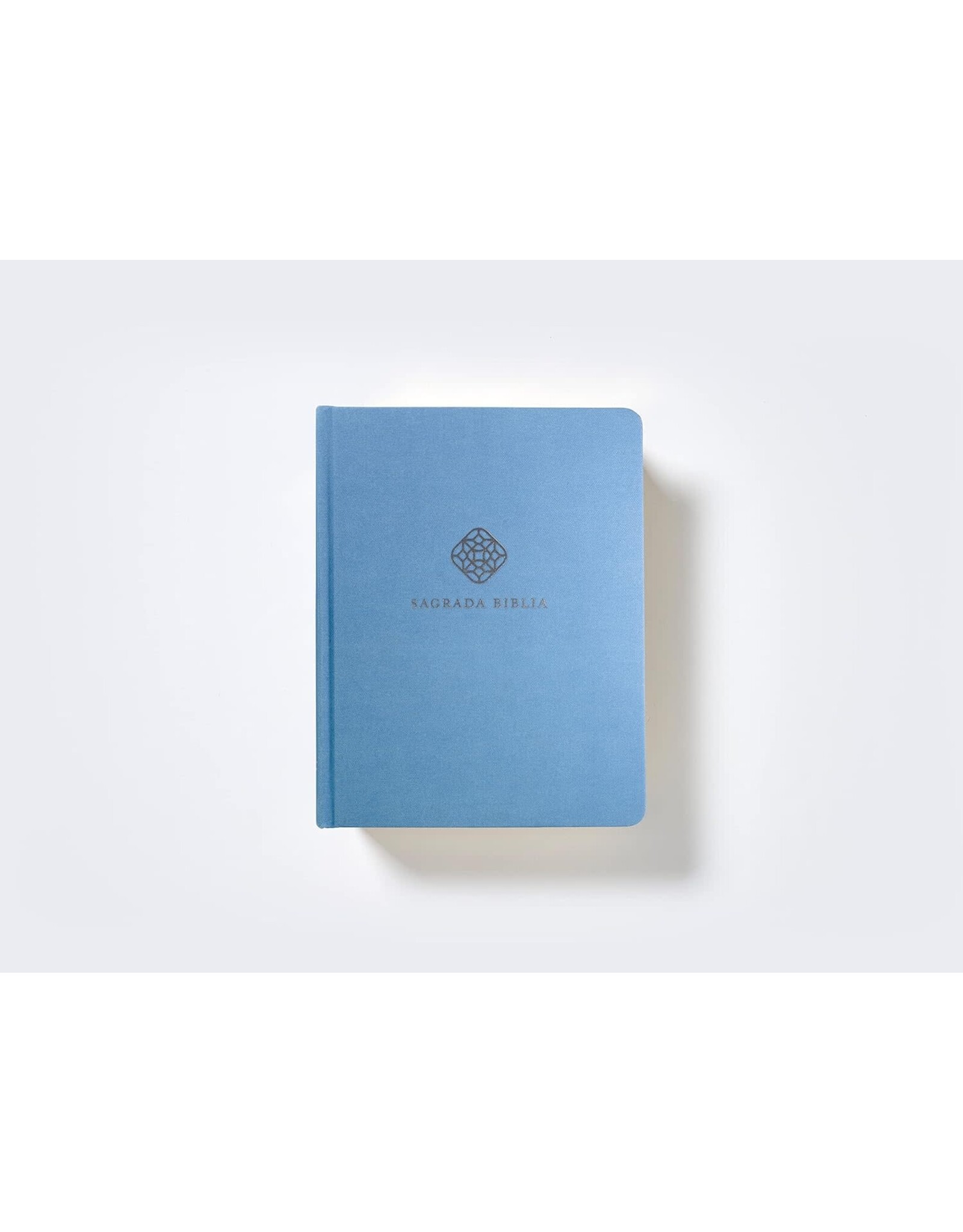 Catholic Bible Press Biblia Católica, Edición Para Notas, Tapa Dura/Tela, Azul, Comfort Print