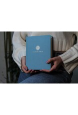 Catholic Bible Press Biblia Católica, Edición Para Notas, Tapa Dura/Tela, Azul, Comfort Print