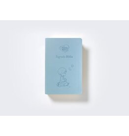 Catholic Bible Press Biblia Católica, Precious Moments(tm), Leathersoft, Azul Celeste, Comfort Print