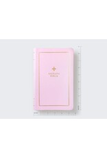 Catholic Bible Press Biblia Católica, Regalos Y Ceremonias, Piel Reciclada, Rosado, Comfort Print