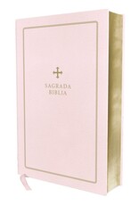 Catholic Bible Press Biblia Católica, Regalos Y Ceremonias, Piel Reciclada, Rosado, Comfort Print