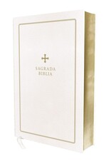 Catholic Bible Press Biblia Católica, Regalos Y Ceremonias, Piel Reciclada, Blanco, Comfort Print