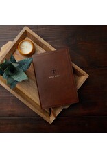 Catholic Bible Press NRSV Catholic Bible, Thinline, Leathersoft Brown