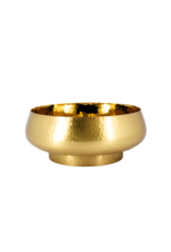 Elleci Open Ciboria - Brass Hammered (Gold Plated)