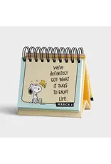 Dayspring Perpetual Calendar (Day Brightener) - Peanuts, Smiles & Blessings