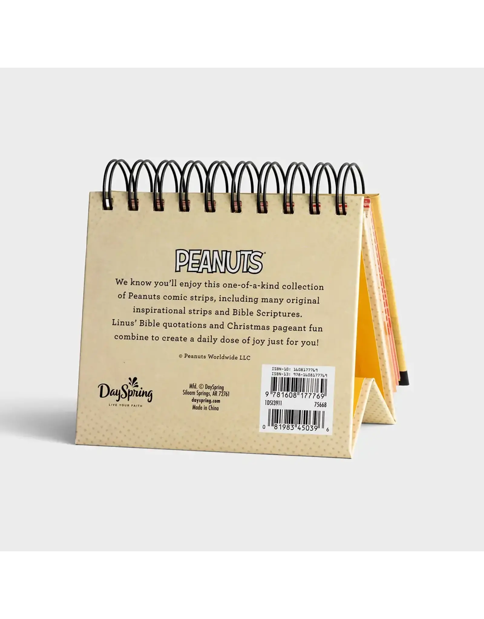Dayspring Perpetual Calendar (Day Brightener) - Peanuts, Smiles & Blessings