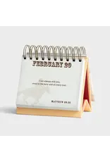 Dayspring Perpetual Calendar (Day Brightener) - Cowboy Bible Verses