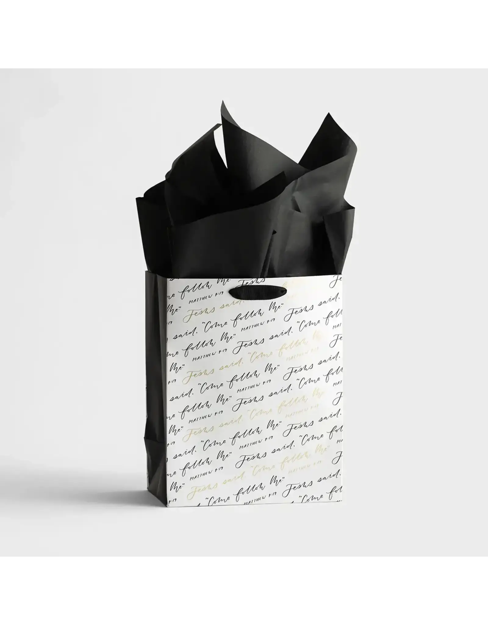 Dayspring Gift Bag with Tissue - Come Follow Me (Medium)