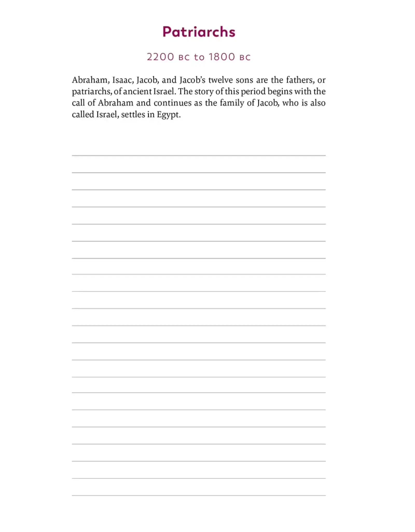 Ascension Press Great Adventure Bible in a Year Notebook, 2nd Edition